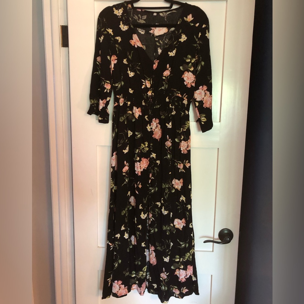 Midi Floral Dress